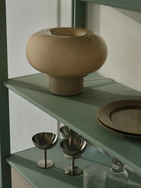 Nordlux - Lampă de masă MALTI, 2 x E27, 10 W, 230 V, bej