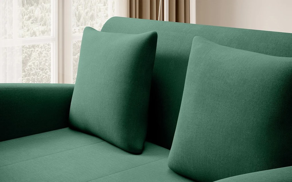 Canapea lemn masiv extensibilă Ario Personalizabilă, 130 × 103 × 85 cm - royal 01