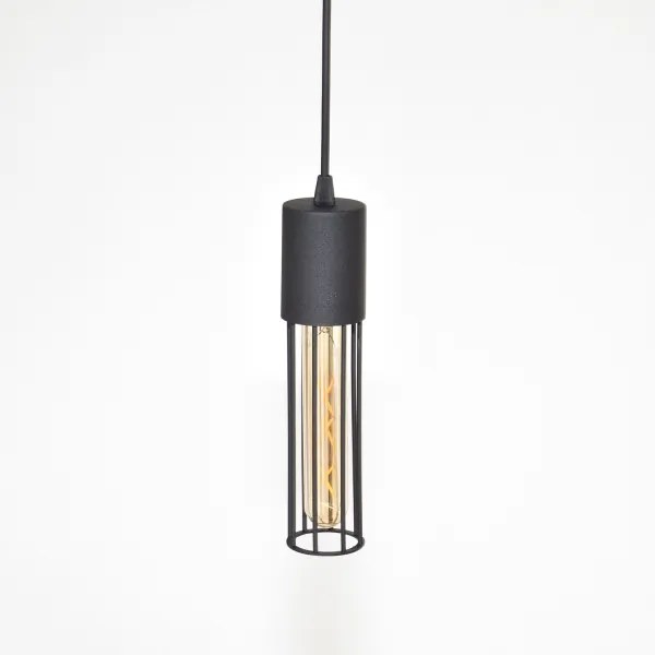 Lustră pe cablu MELODY 2xE27/15W/230V negru