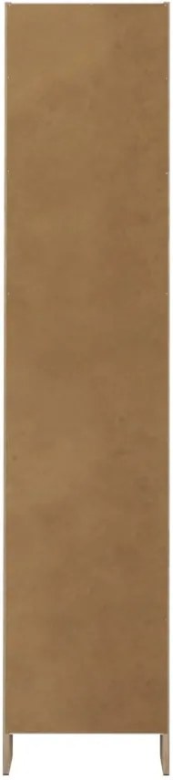 Dulap baie Symbiosis Biarritz, lățime 38,2 cm, alb - maro