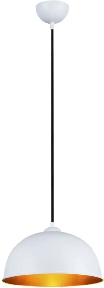 Pendul cu un glob alb-auriu homs ro11381