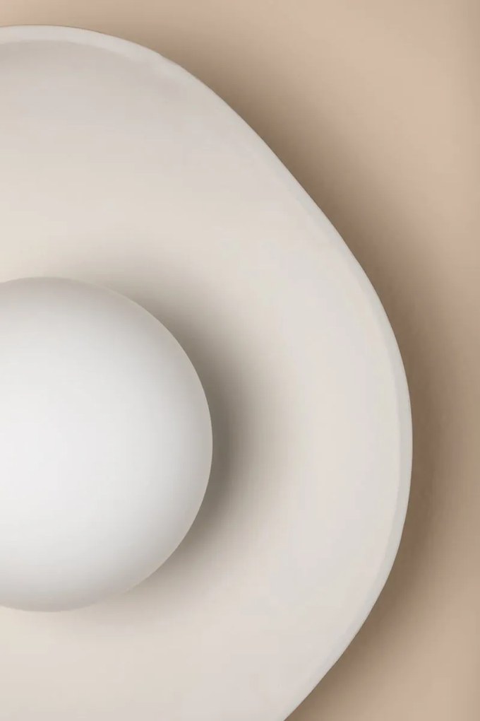 Aplica de perete LUX, Ceramica, Alb, Bacia H688101-AGB/CMW-CE HVL
