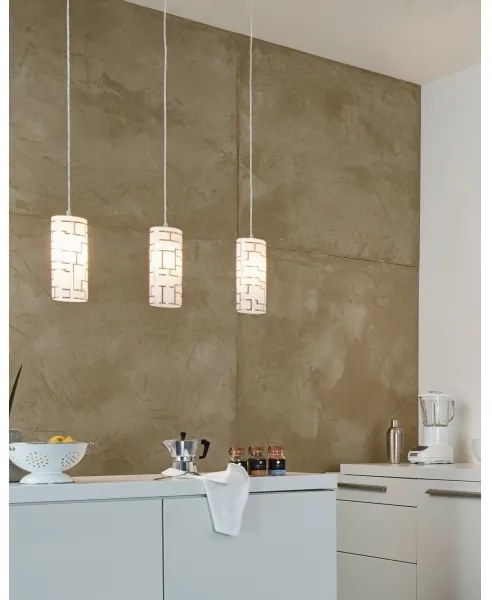 Lustră pe cablu BAYMAN 3xE27/60W/230V Eglo 92563