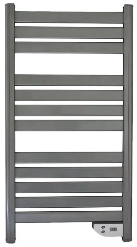 Radiator electric pentru prosoape 500W gri