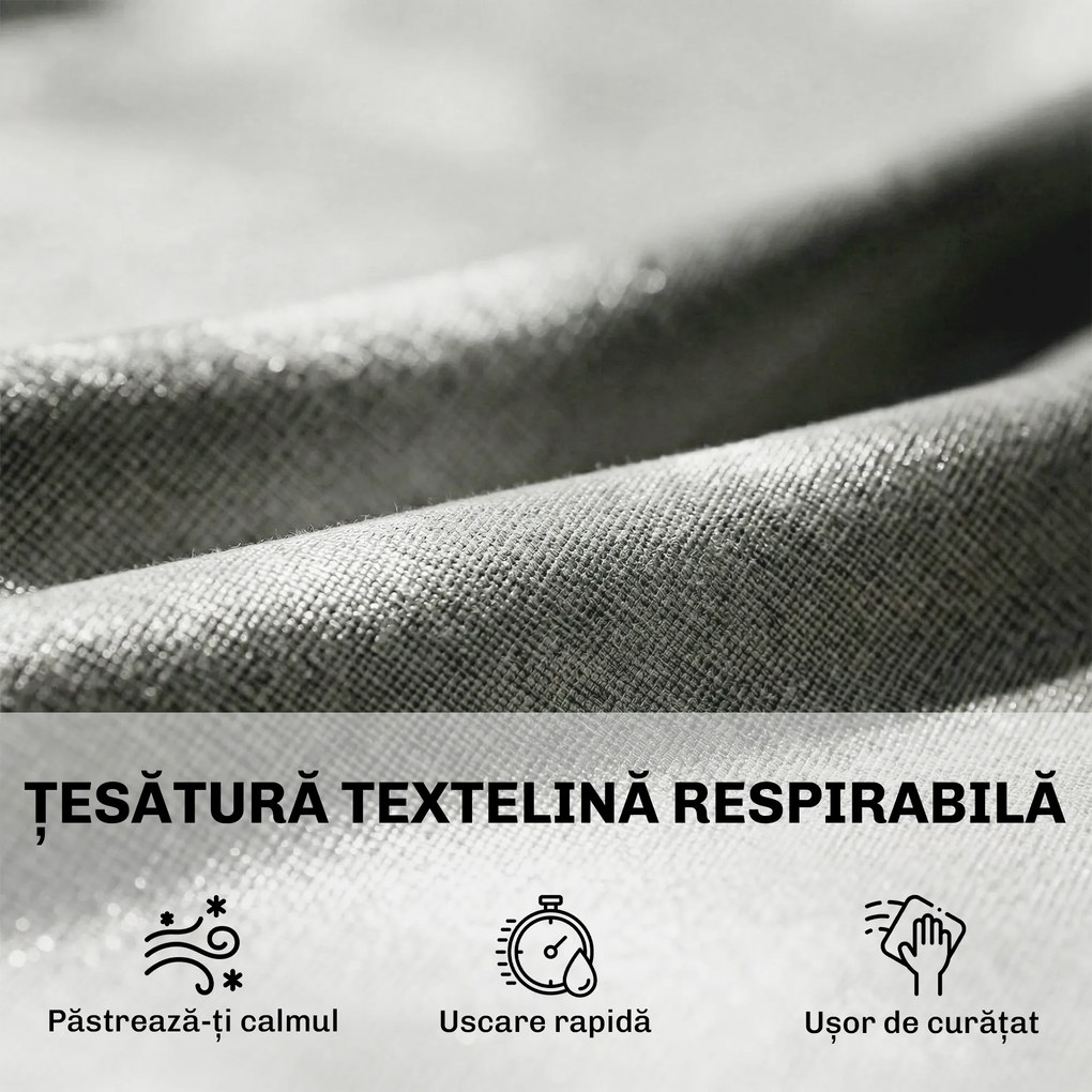 Outsunny chaise longue curbat | Aosom Romania