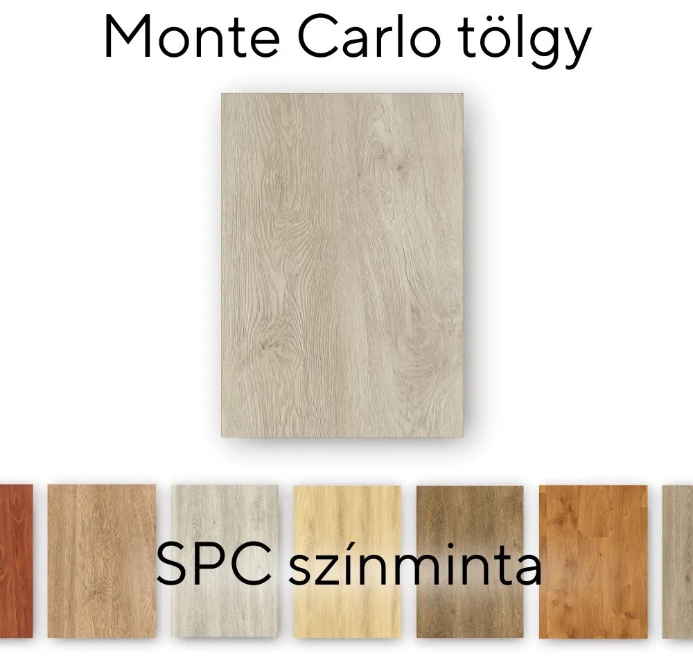 Pardoseală vinilică SPC Leziter Monte Carlo Oak Mostră/Bucată