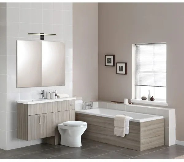 Globo 41925S - LED iluminare oglindă baie PEPE LED/10W/230V IP44 negru