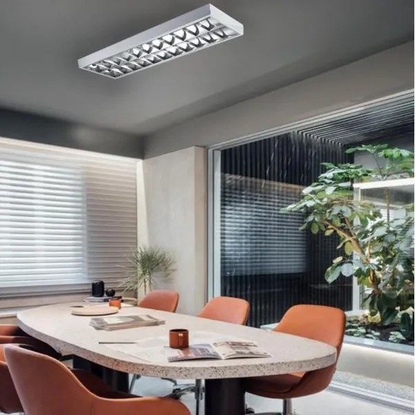 Corp de iluminat fluorescent 2xG13/18W/230V 120 cm