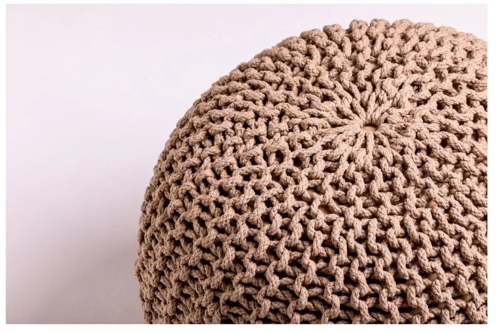 Puf Bonami Essentials, maro nisipiu