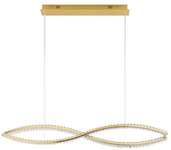 Lustra LED suspendata design elegant AURELIA 95W aurie