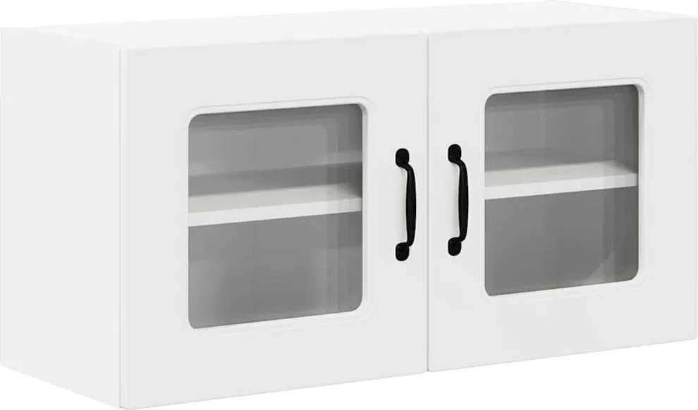 vidaXL Dulap de bucătărie Kalmar Alb 80 x 31 x 40 cm Lemn compozit