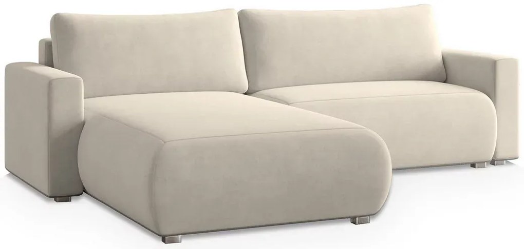 Coltar extensibil MONORA, crem, colt interschimbabil