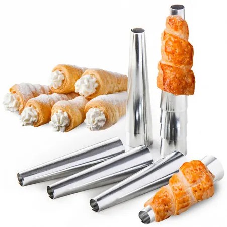 Set forma prajituri rulouri tip Con, 10 piese, SNB