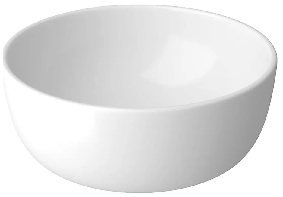 Cersanit K116-047-ECO - Lavoar pentru montare pe blat MODUO, Ø 35 cm, ceramică, alb lucios