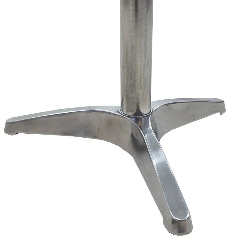 Stalp picior suport blat masa Hip aluminiu 49x49x94 cm
