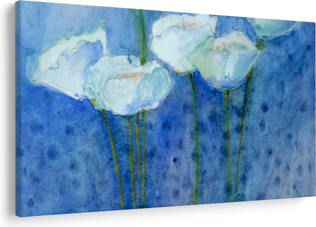 Tablou - Lalele albe (90x60 cm)