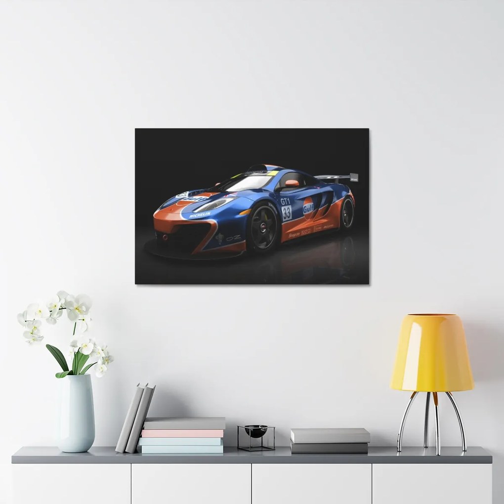 Tablou Canvas Mclaren GTR 120x80 cm