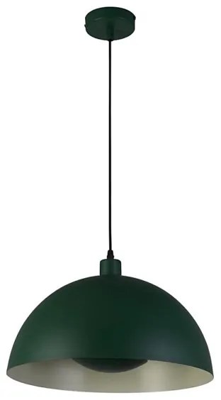 Searchlight 35410GR - Pendul pe cablu MARS 1xE27/60W/230V Ø 25 cm verde