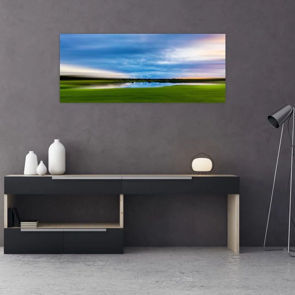 Tablou cu lunca (120x50 cm)