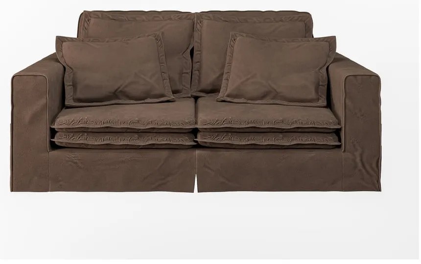 Canapea maro închis 196 cm Nora – Ropez
