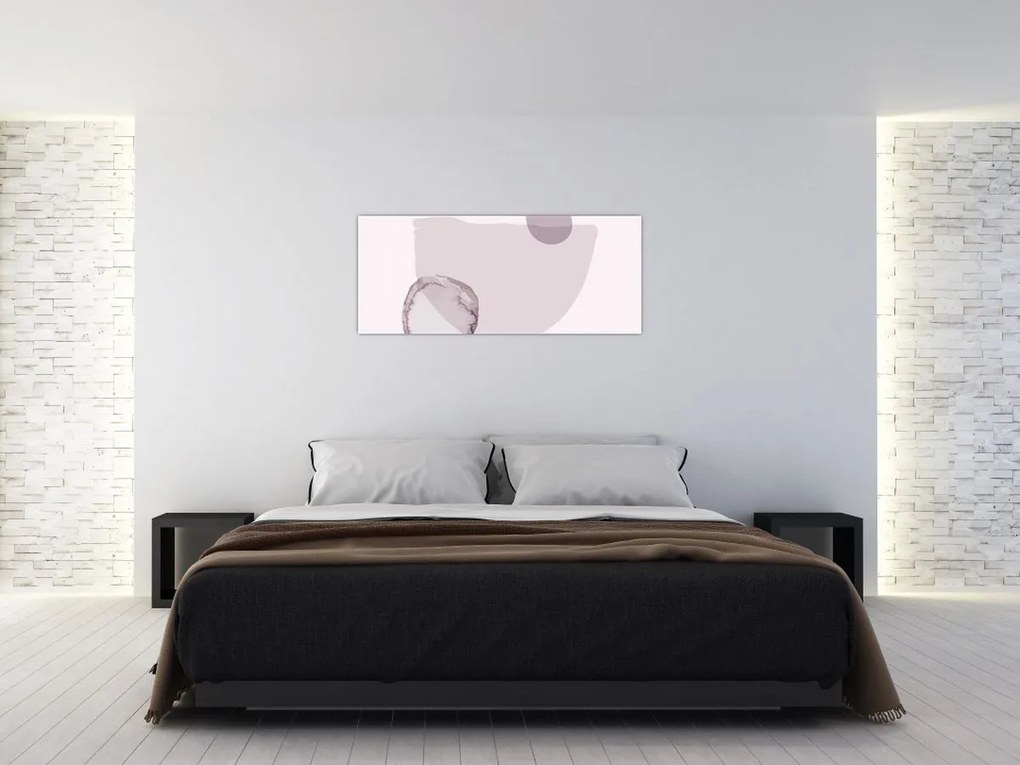 Tablou - Minimalism violet N⁰2 (120x50 cm)