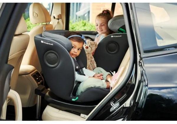Scaun auto KINDERKRAFT I-360 i-Size (40-150 cm) negru