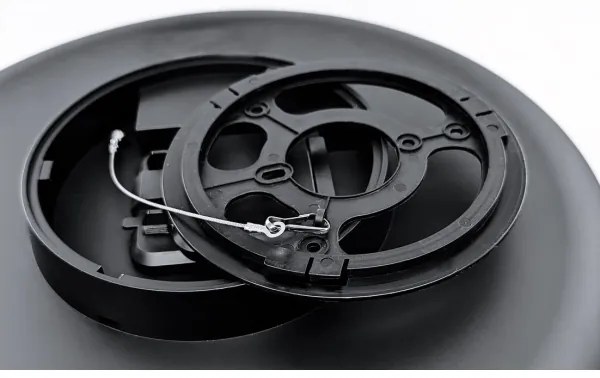 Plafonieră LED dimabilă VARIO NOVA LED/13/18W/230V d. 36 cm IP44 negru