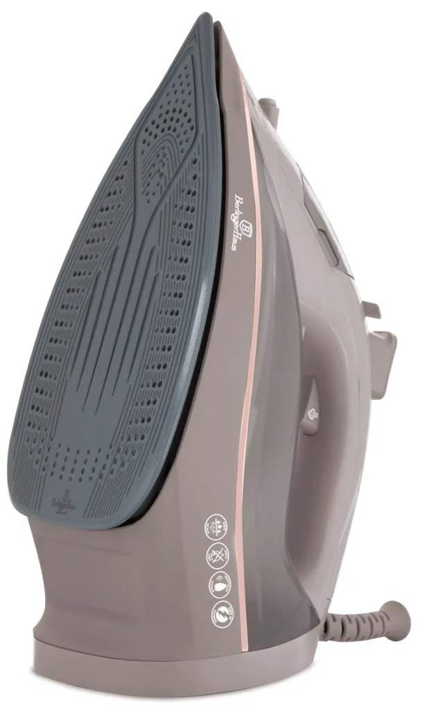 Fier de calcat 2200W cu aburi Taupe Berlinger Haus BH 9594