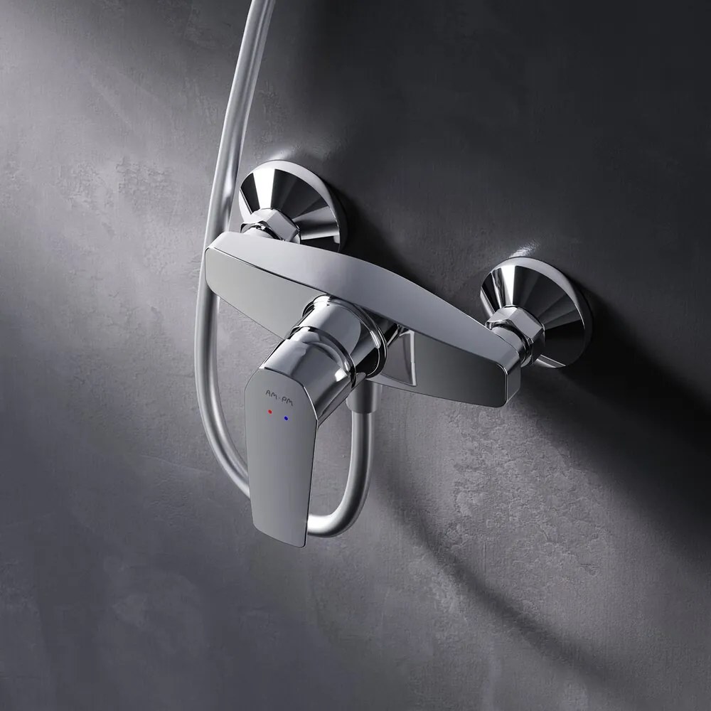 Baterie dus AM.PM Gem monocomanda finisaj crom lucios