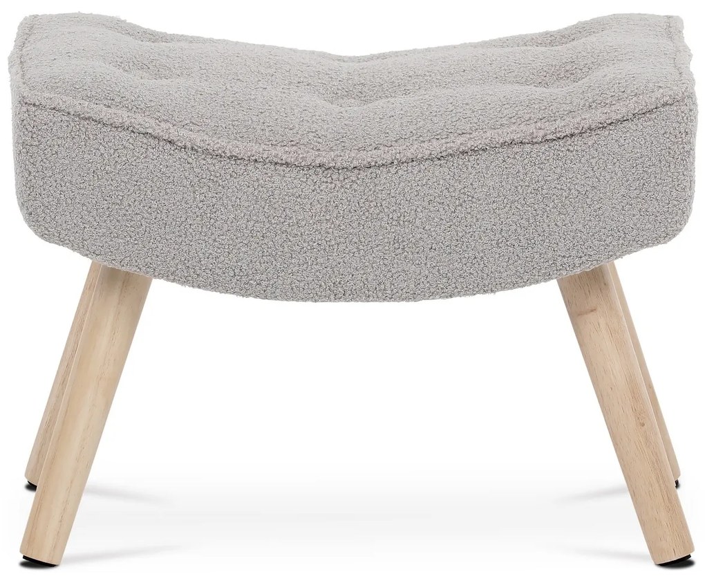 Taburet Bouclé GREY2, gri