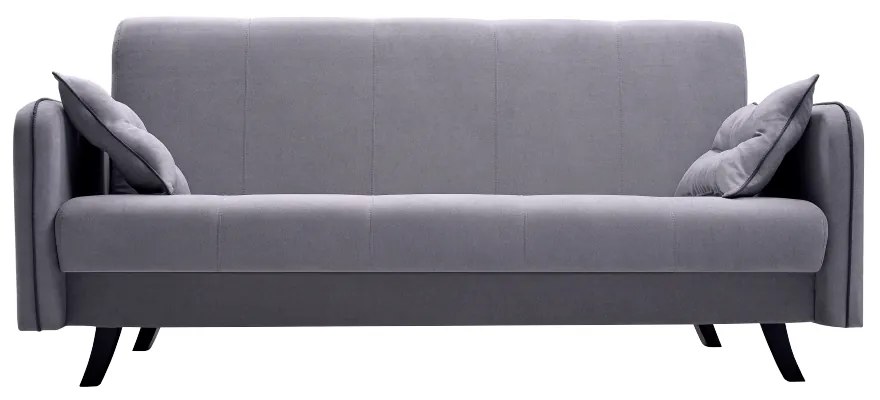 Canapea extensibila Primo gri, 206/107/100 cm