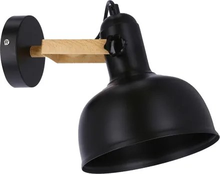 Spot de perete RENO 1xE27/40W/230V negru