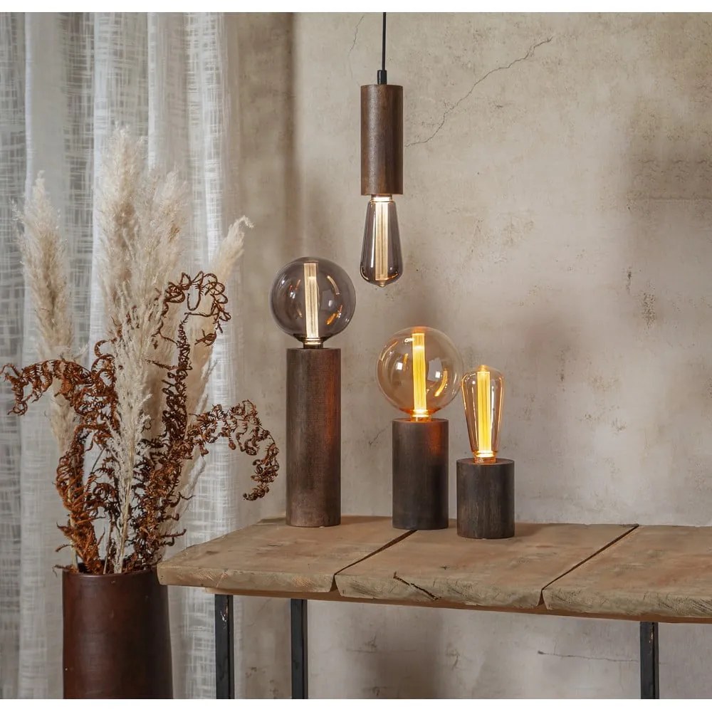 Lustră maro închis Tub – Star Trading