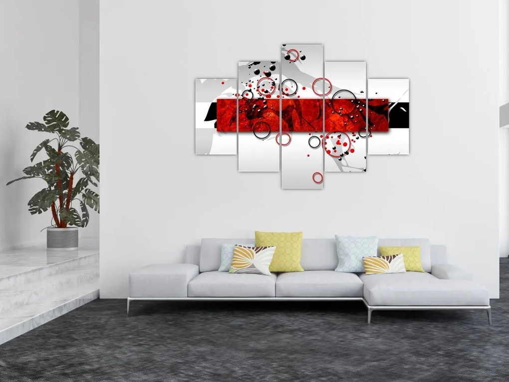Tablou cu abstracție (150x105 cm)
