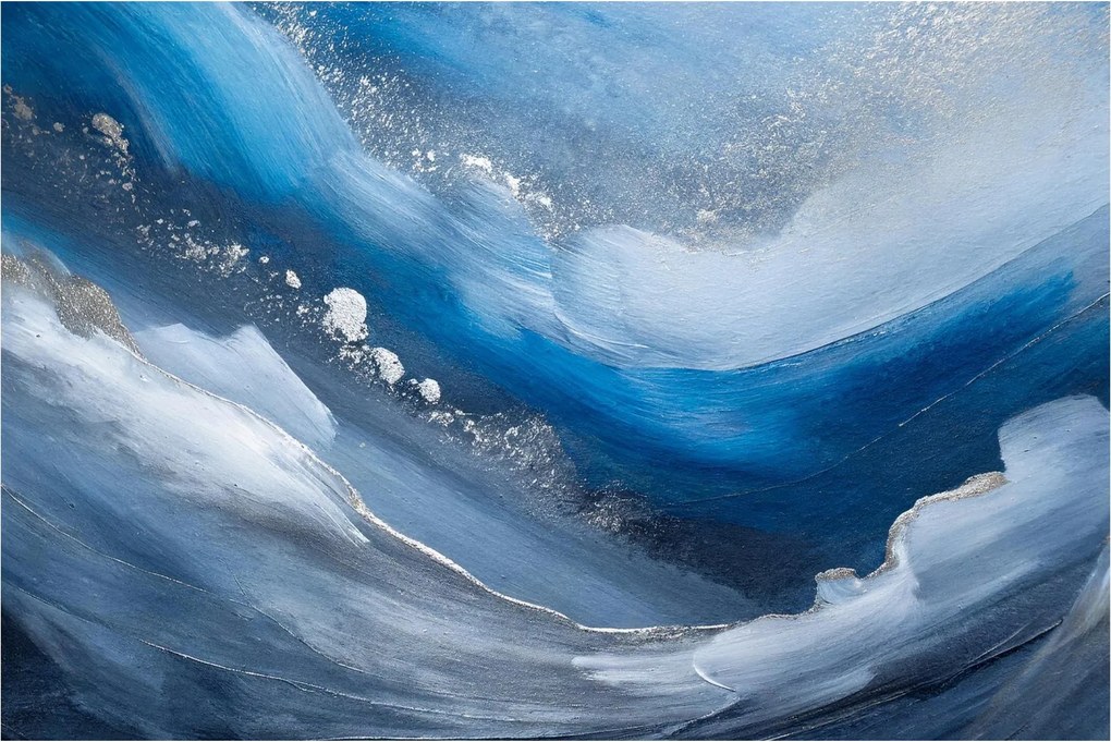 Tablou - Abstractizarea oceanului (90x60 cm)