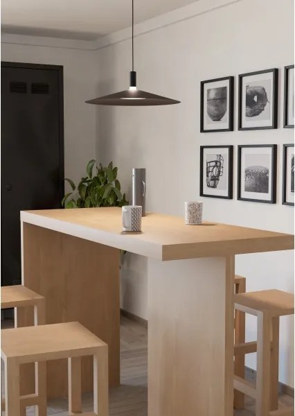 Eglo 902183 - Lampă suspendată LED RGBW reglabilă CONOMAVILLA-Z LED/15,5W/230V neagră