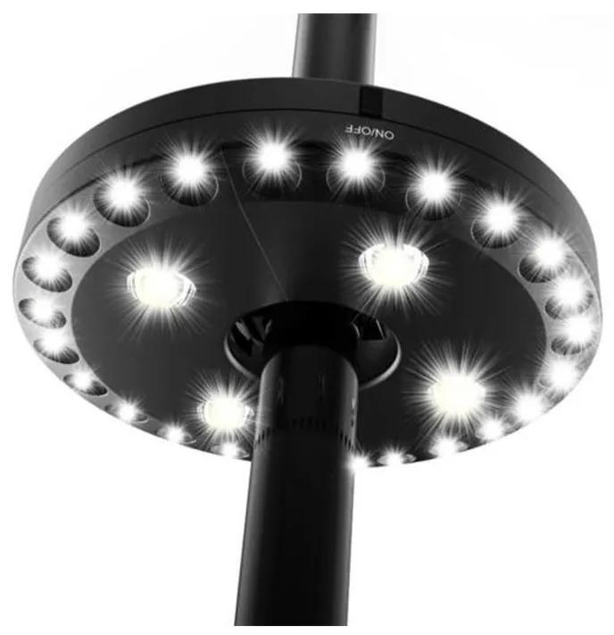 Lamp LED pentru umbrela de soare cu 3 moduri de functionare