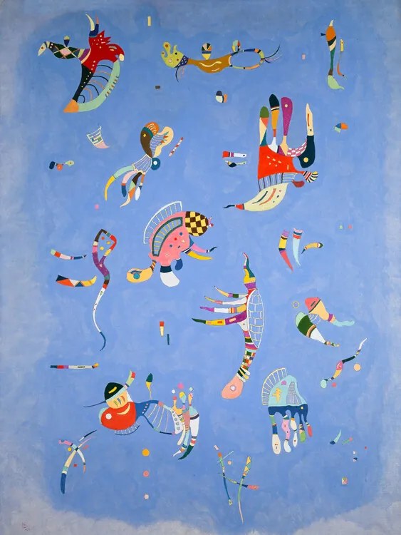 Reproducere Sky Blue (1940), Wassily Kandinsky