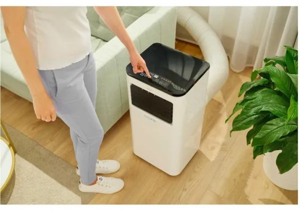 Aparat mobil inteligent de aer condiționat 3 în 1 1050W/230V 10000 BTU Wi-Fi + telecomandă