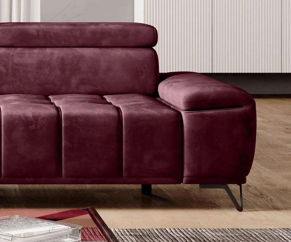 Canapea cu reglaj electric Palladio 3E L212 cm