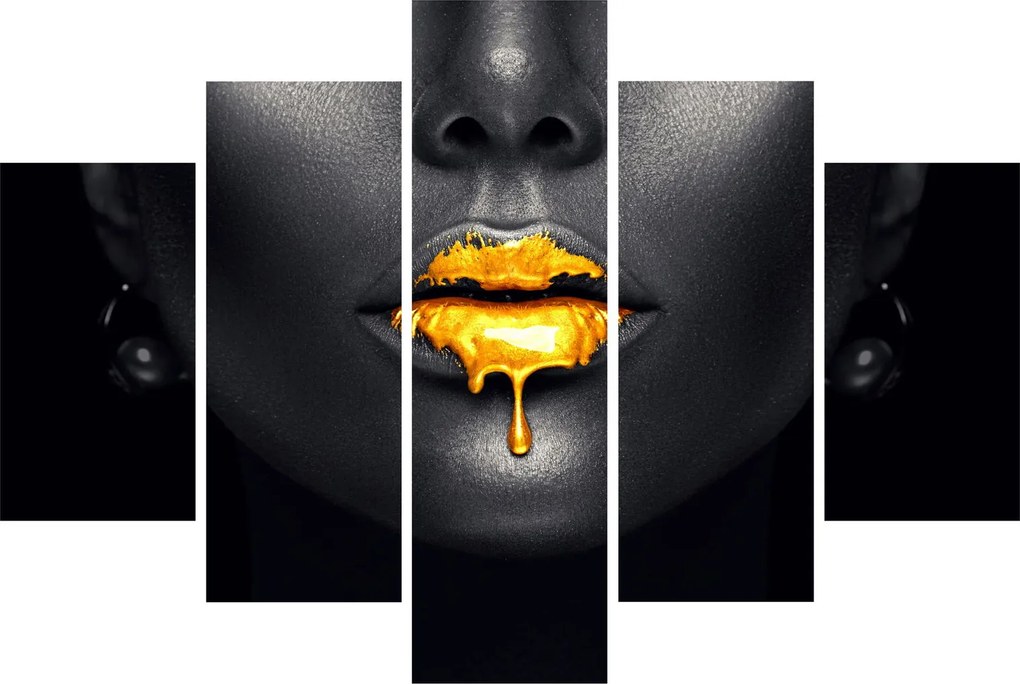 Tablou - Buzele femeii (150x105 cm)