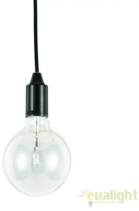 Pendul modern diametru 11cm EDISON SP1 NERO 113319