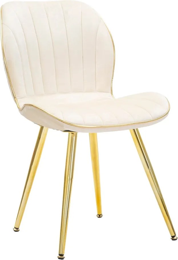 Scaune de dining crem 2 buc. Paris – Mauro Ferretti