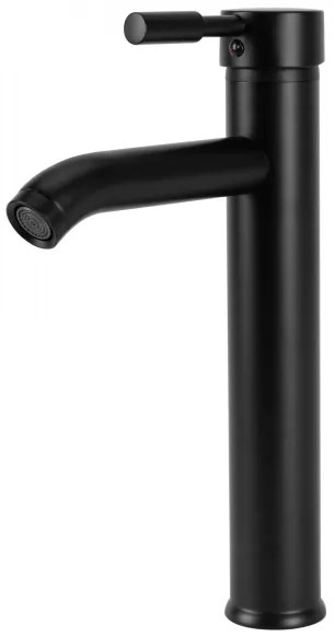 Baterie pentru lavoar GRAF, 30,5 cm, neagră - REA-B8665