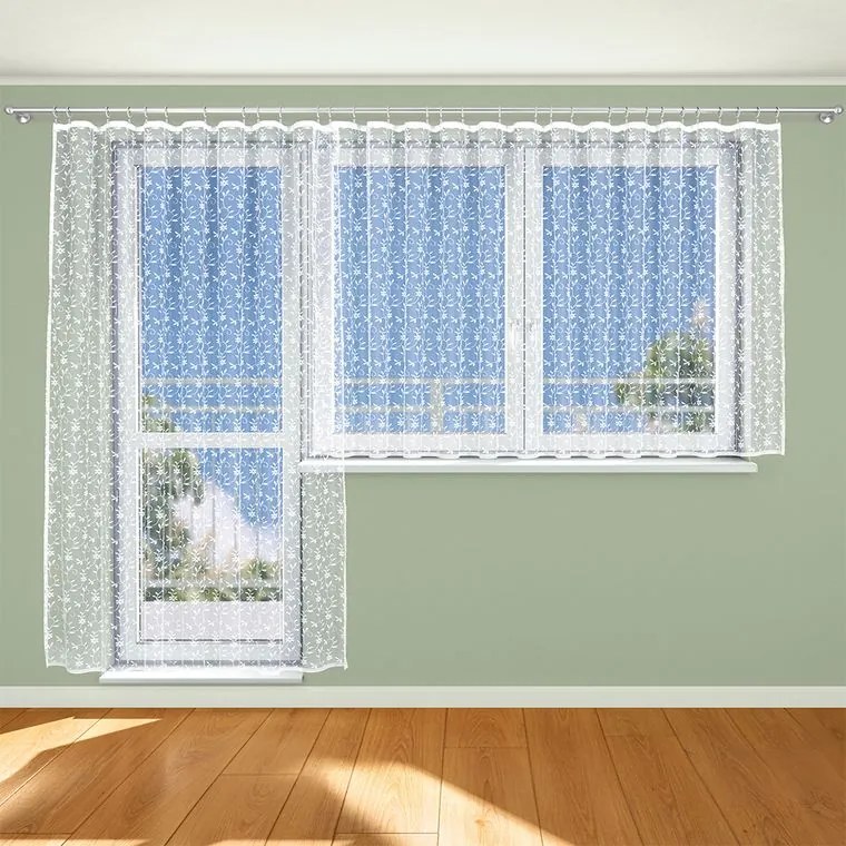 B.E.S. Petrovice Perdea din jacard Tylex LILY set de balcon