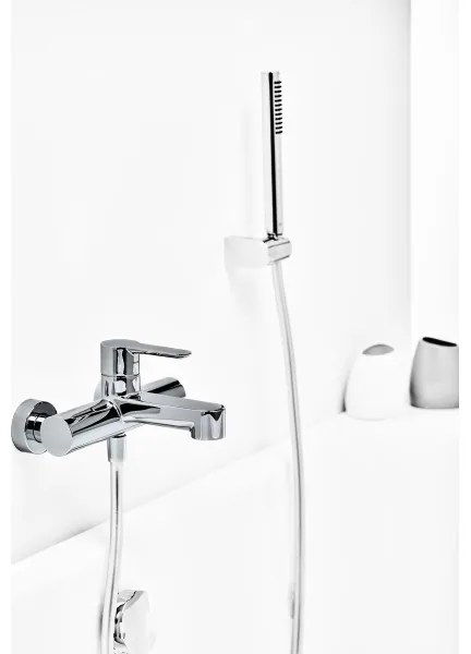 Ravak X070115 - Baterie pentru cadă PURI, crom lucios