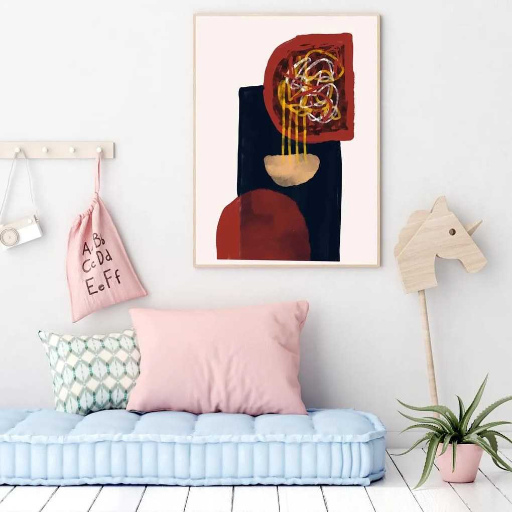 Poster - Abstracție artistică (A4)