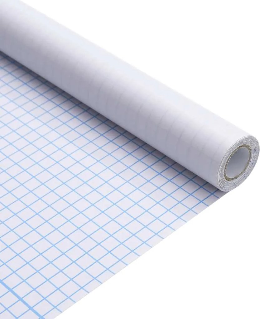 vidaXL Folie pentru feronerie autoadezivă Gri Fros 90 x 2000 cm PVC