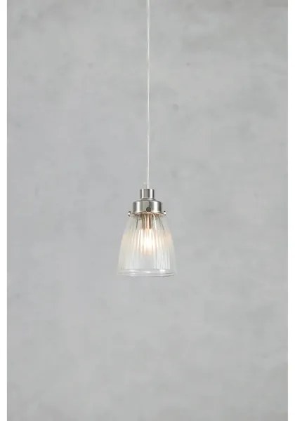 Markslöjd 109009 - Pendul BELLIS pe cablu 1xE14/40W/230V, crom mat