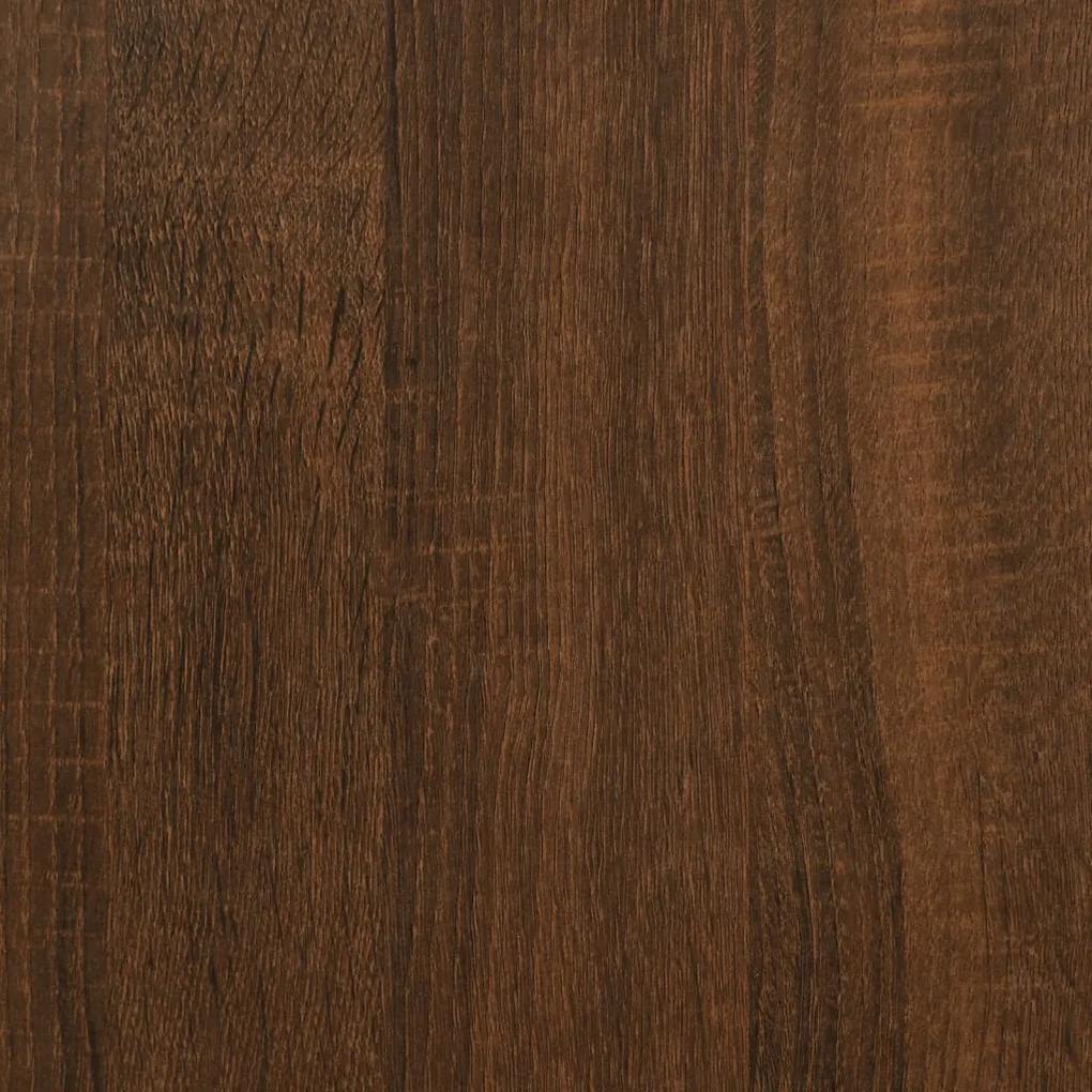 Birou, stejar maro, 90x40x72 cm, lemn prelucrat Stejar brun